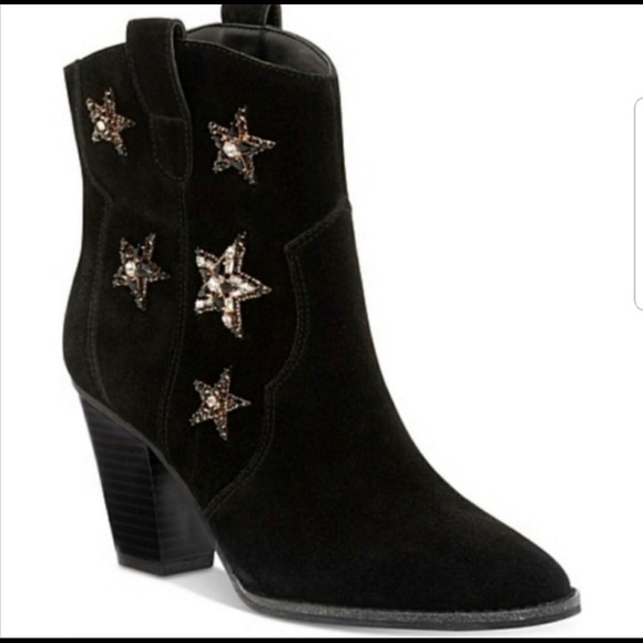 357  inc anna sui embroidered boots - Picture 2 of 5